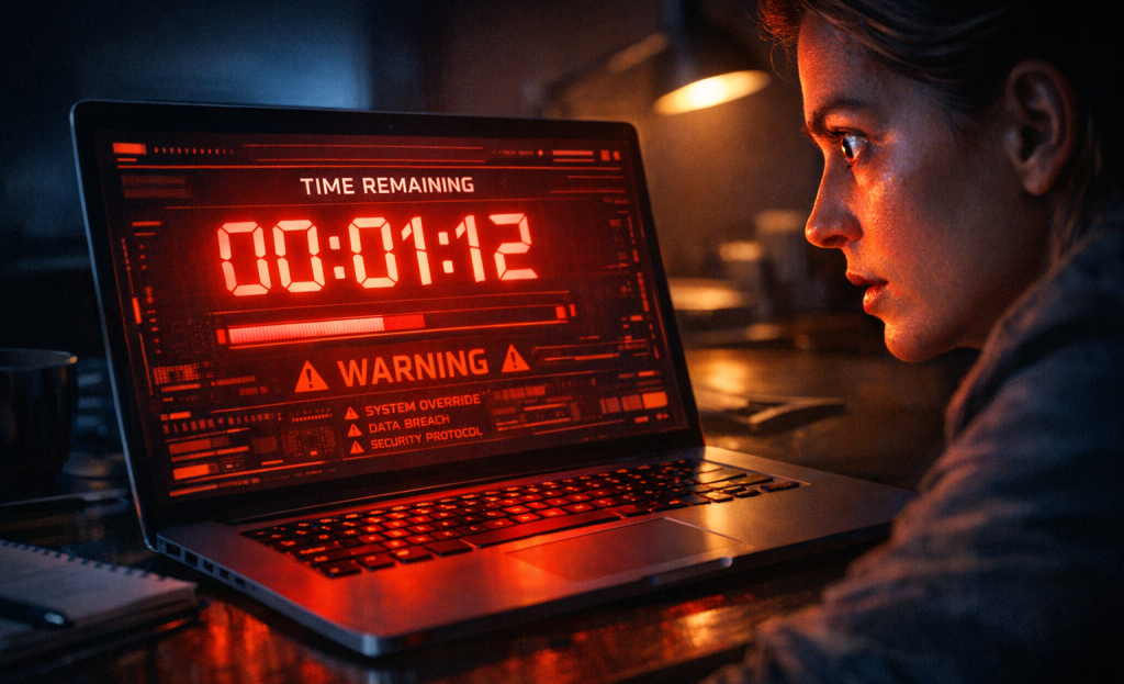 Countdown timer on exit intent popup