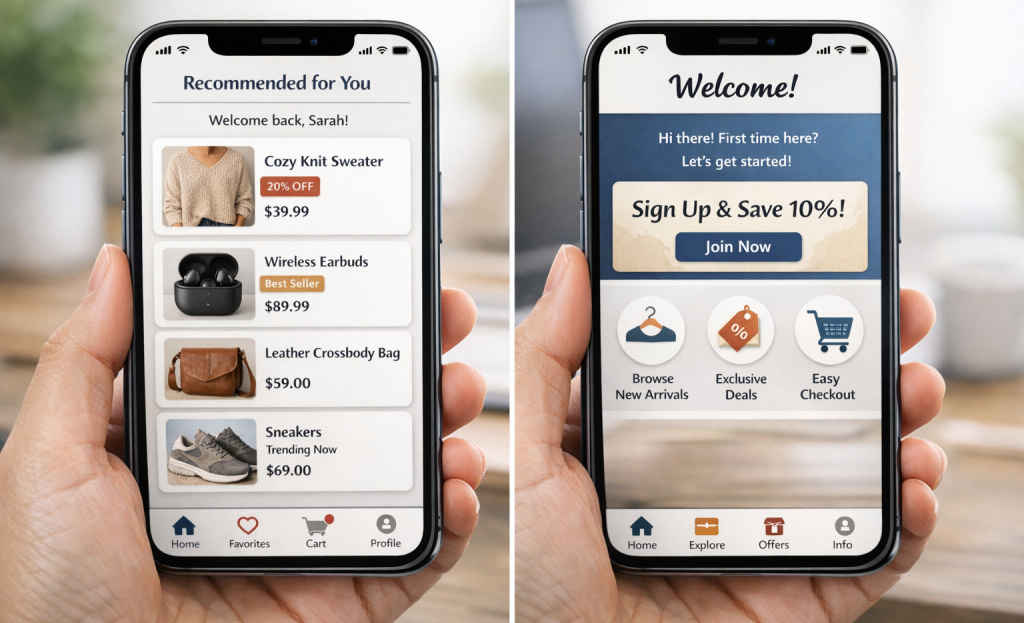 Personalized versus generic call-to-action buttons comparison