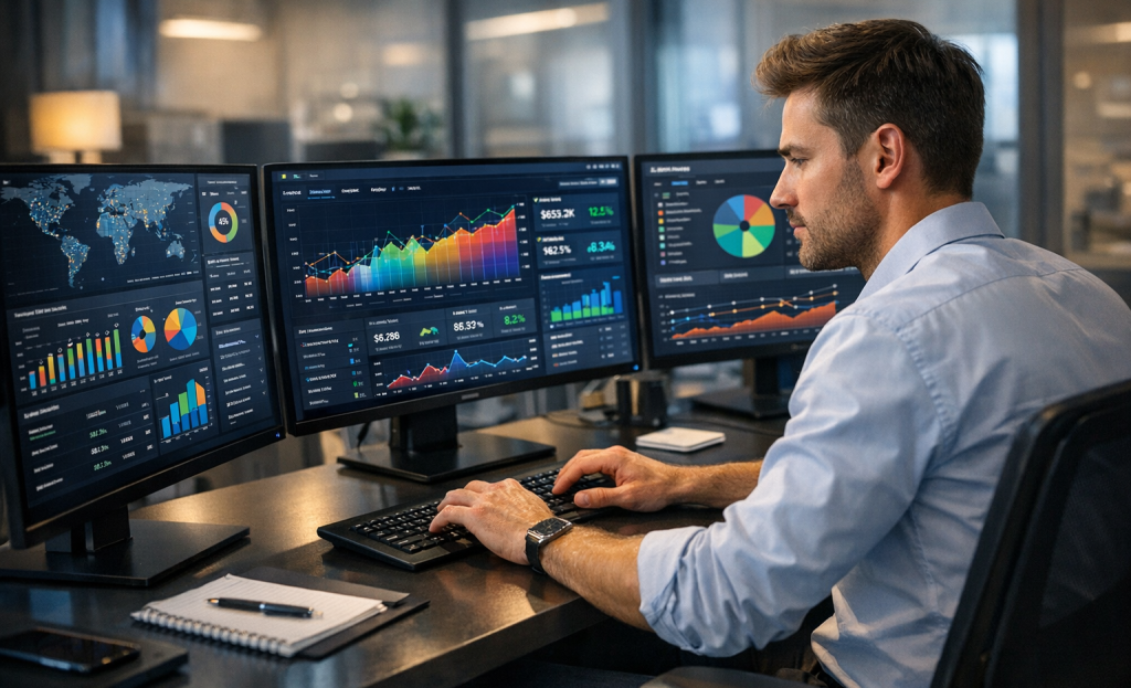 Micro-conversion metrics dashboard with key indicators