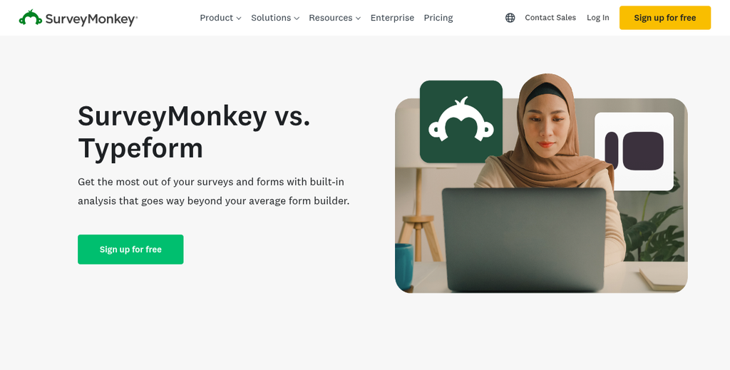Typeform and SurveyMonkey pricing tiers compared