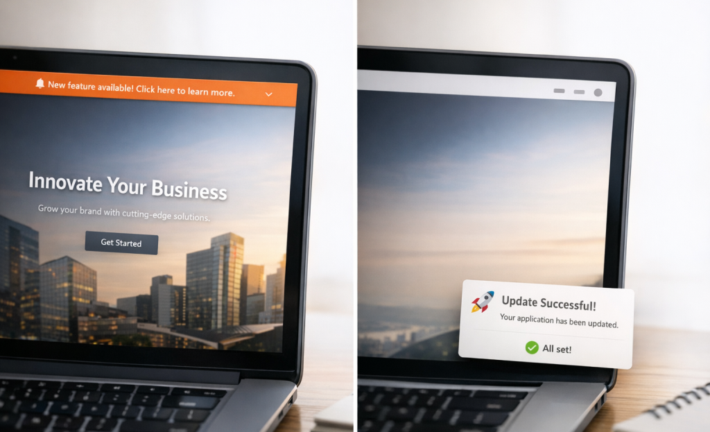 What Floating Bars and Slide-In Popups Actually Do Differently