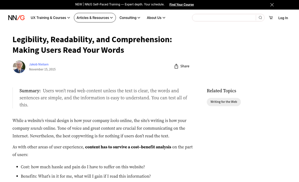 Website with low scroll depth analytics highlighted