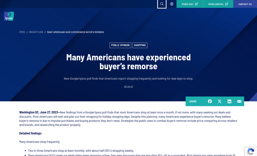 Frustrated buyer regretting impulsive purchase decision