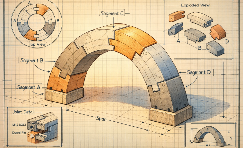 Headline structure breakdown with labeled components