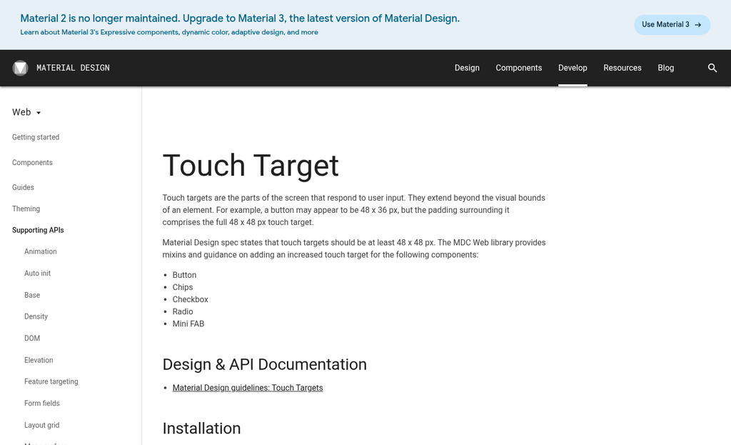 Mobile lead generation page on smartphone screen
