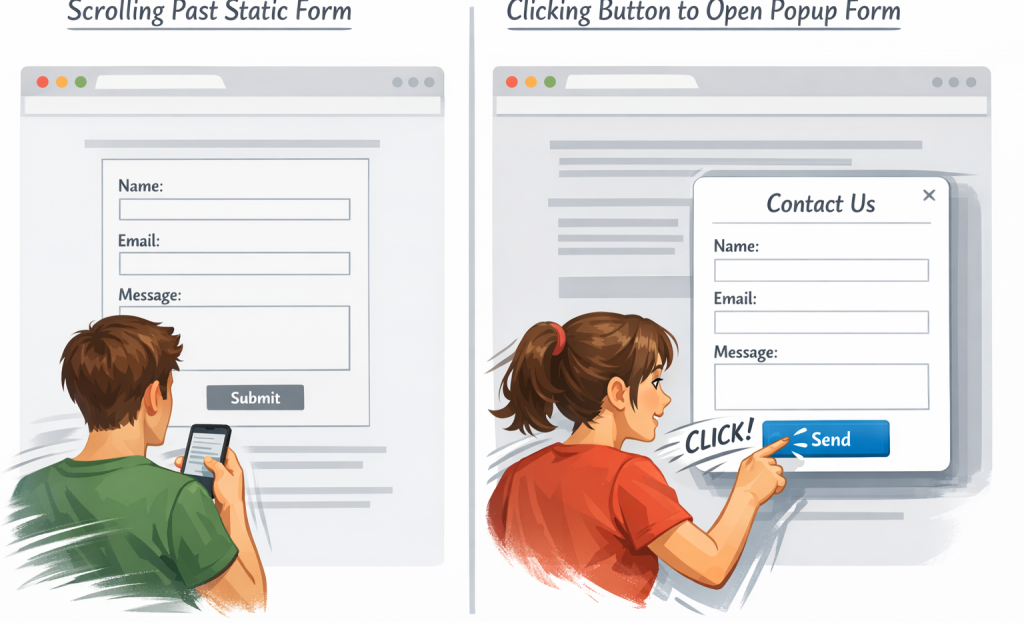 Two-step opt-in email signup process diagram