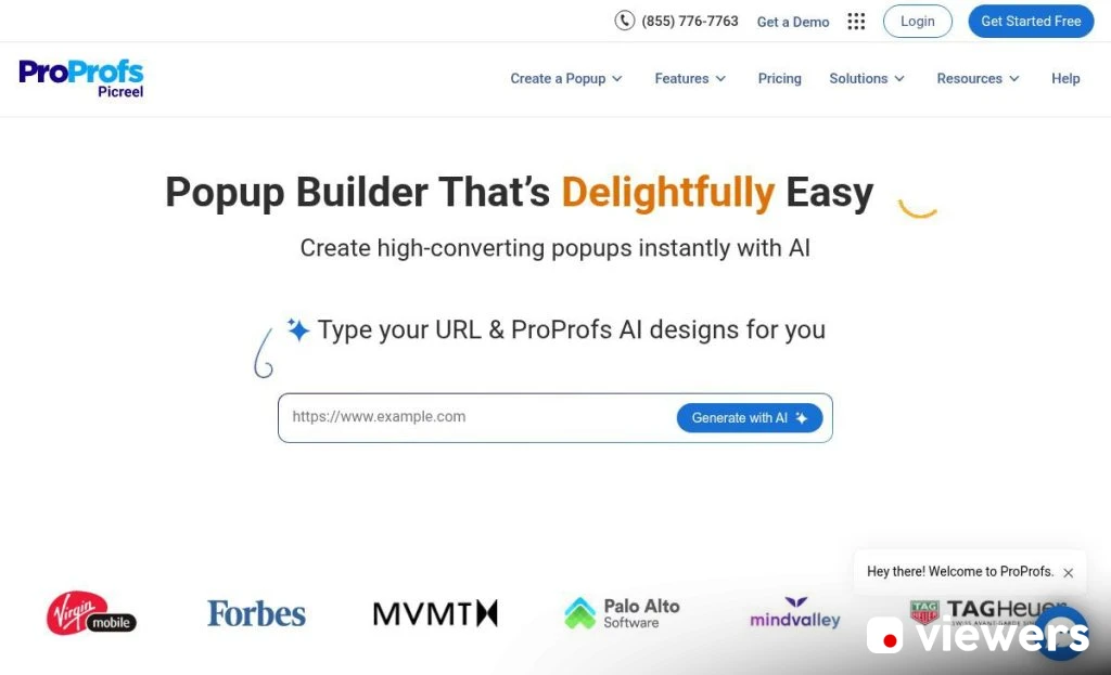 HelloBar website homepage screenshot