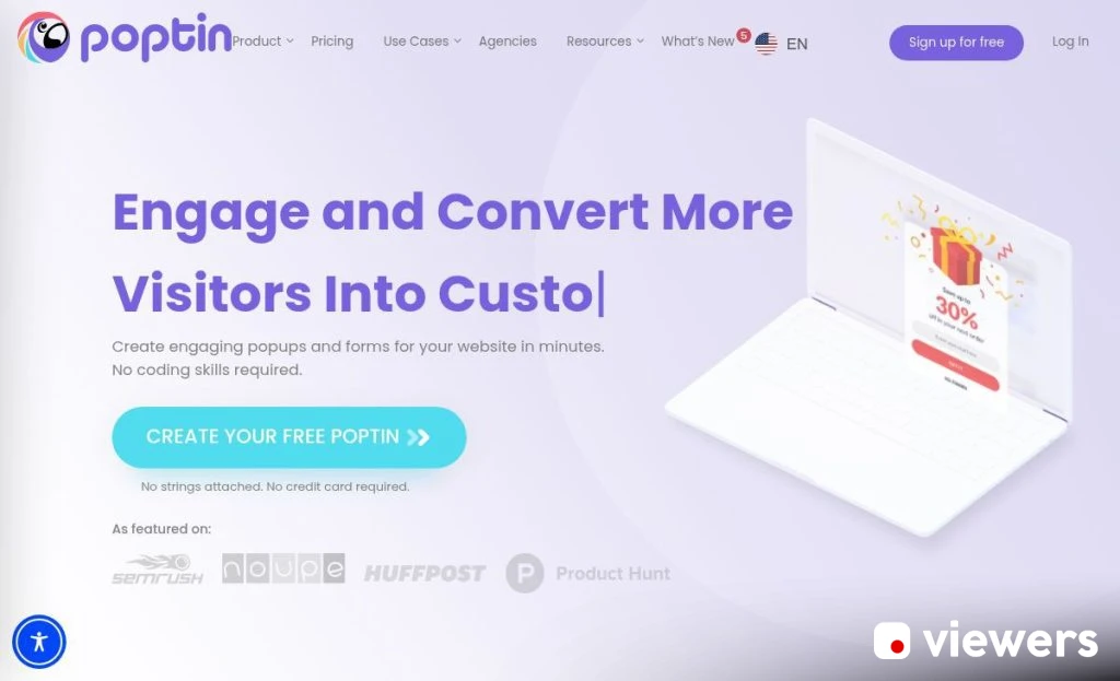 HelloBar alternative website notification bar example