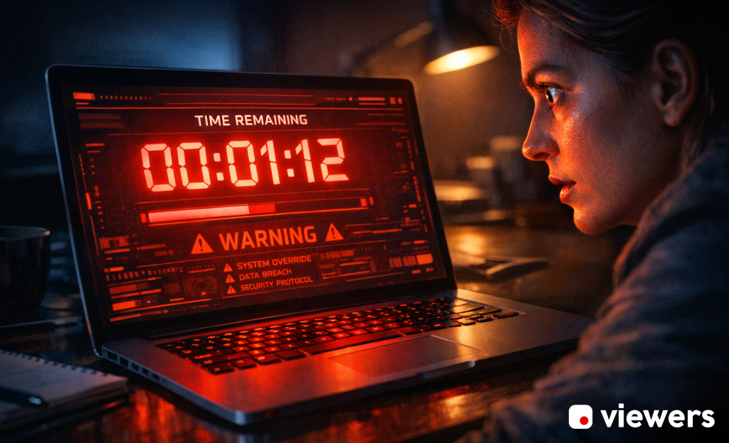 Countdown timer on exit intent popup