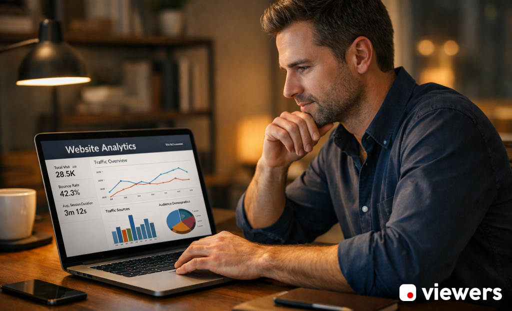 Person leaving website with popup appearing