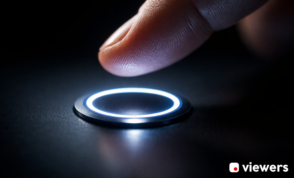 Brain with colorful call-to-action buttons