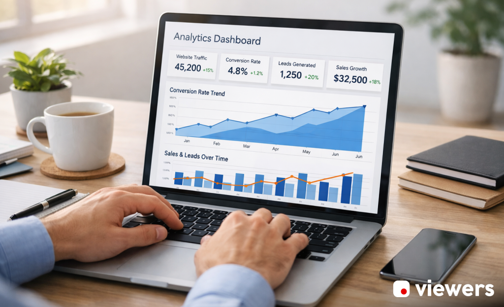 Focused marketer reducing popup clutter strategically