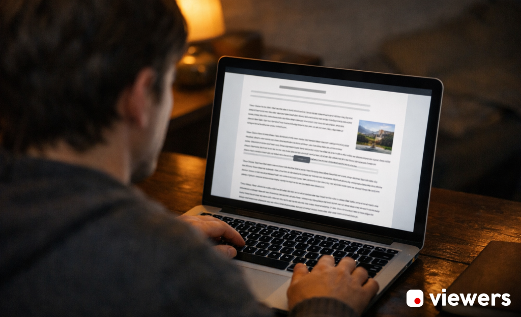 Scroll depth percentage triggering popup display