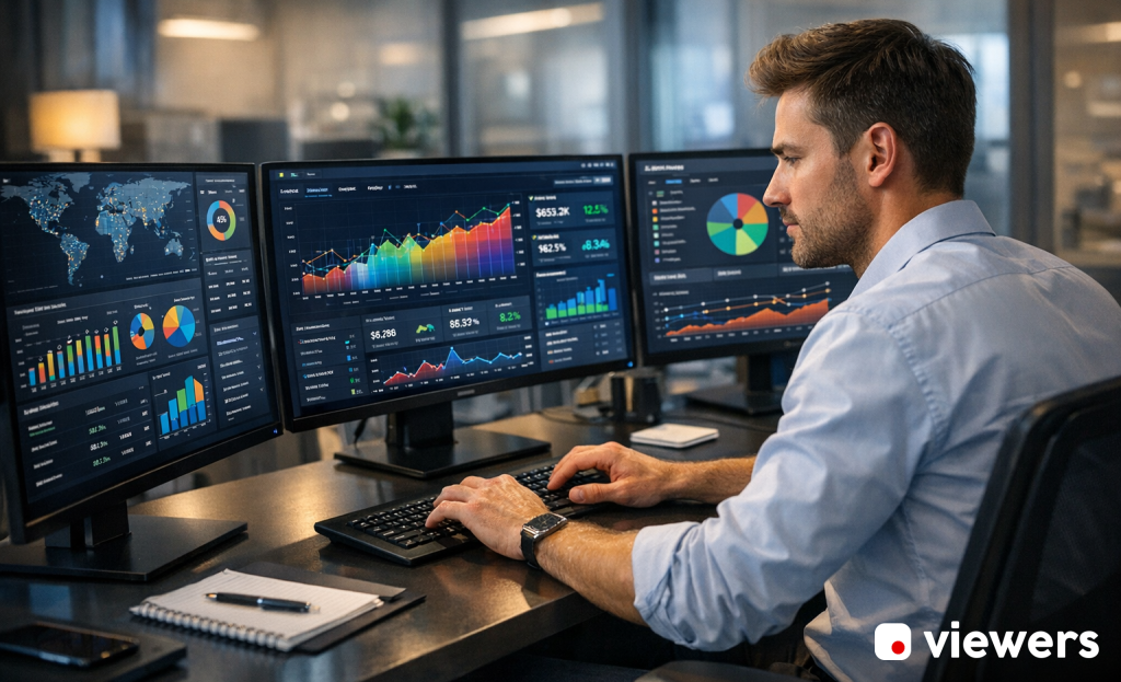 Micro-conversion metrics dashboard with key indicators