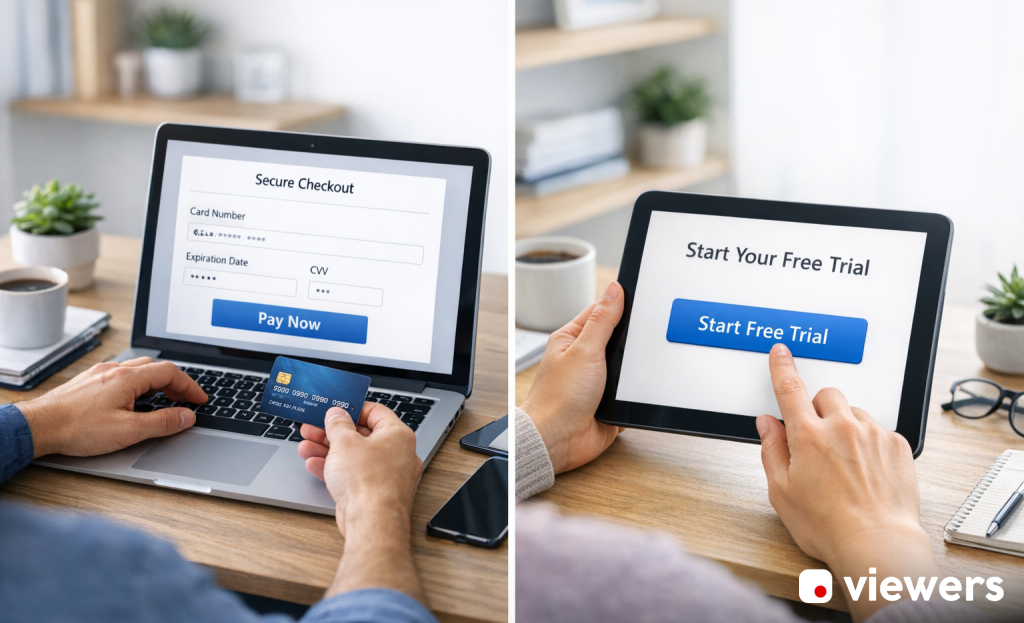 Free trial model comparison decision chart