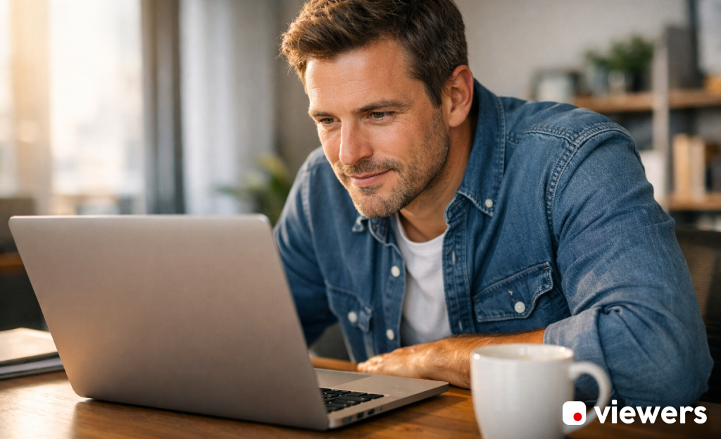 Person writing persuasive copy at desk