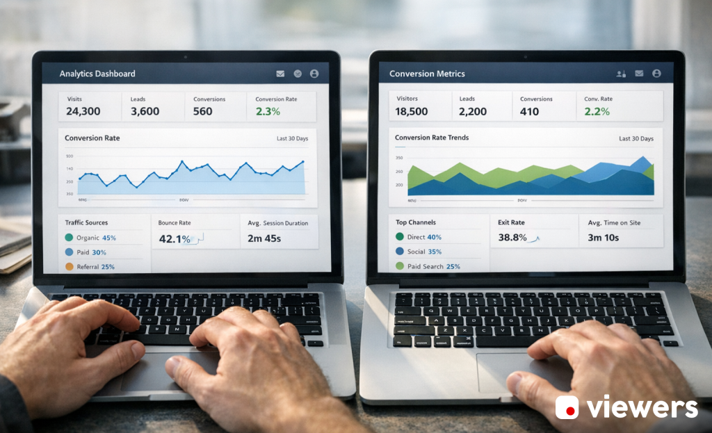 Conversion rate optimization features comparison chart