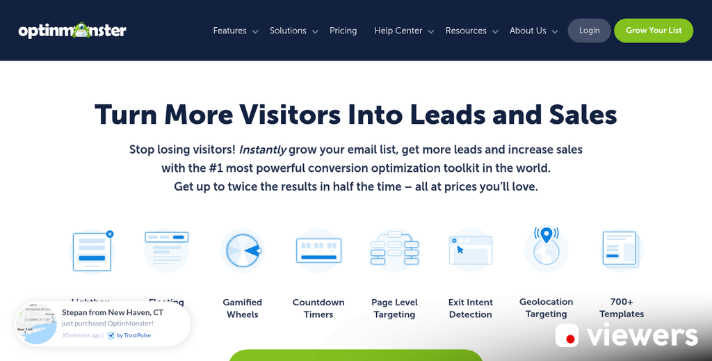 Screenshot of https://optinmonster.com/