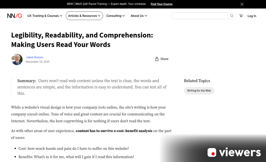 Website with low scroll depth analytics highlighted