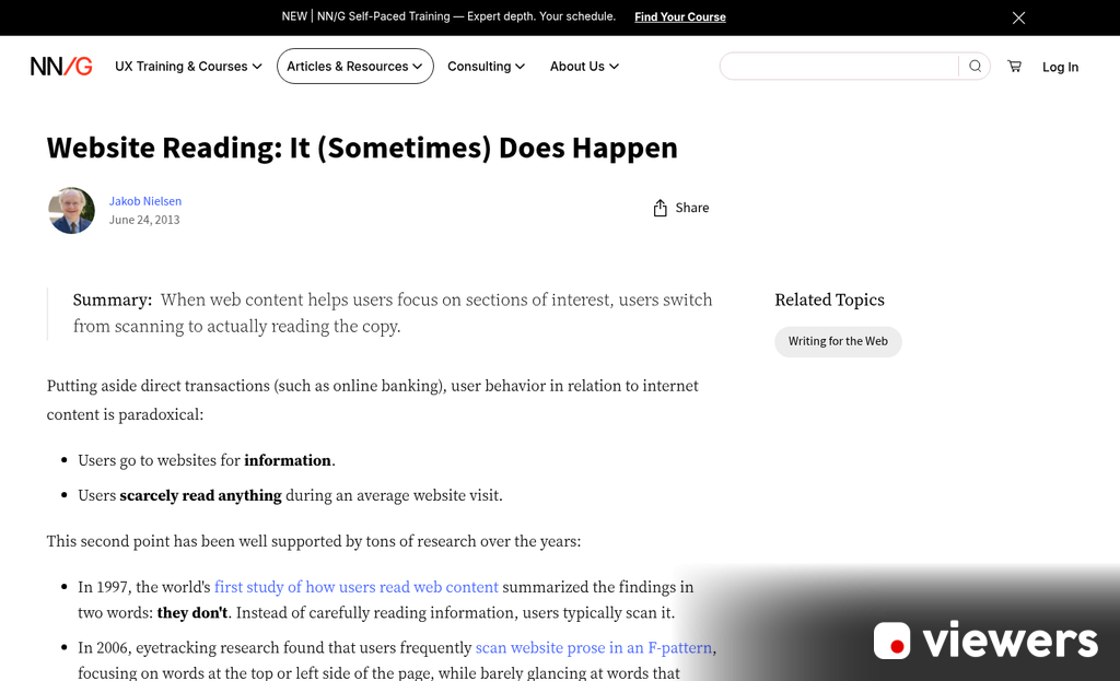 Website scroll depth analytics dashboard view
